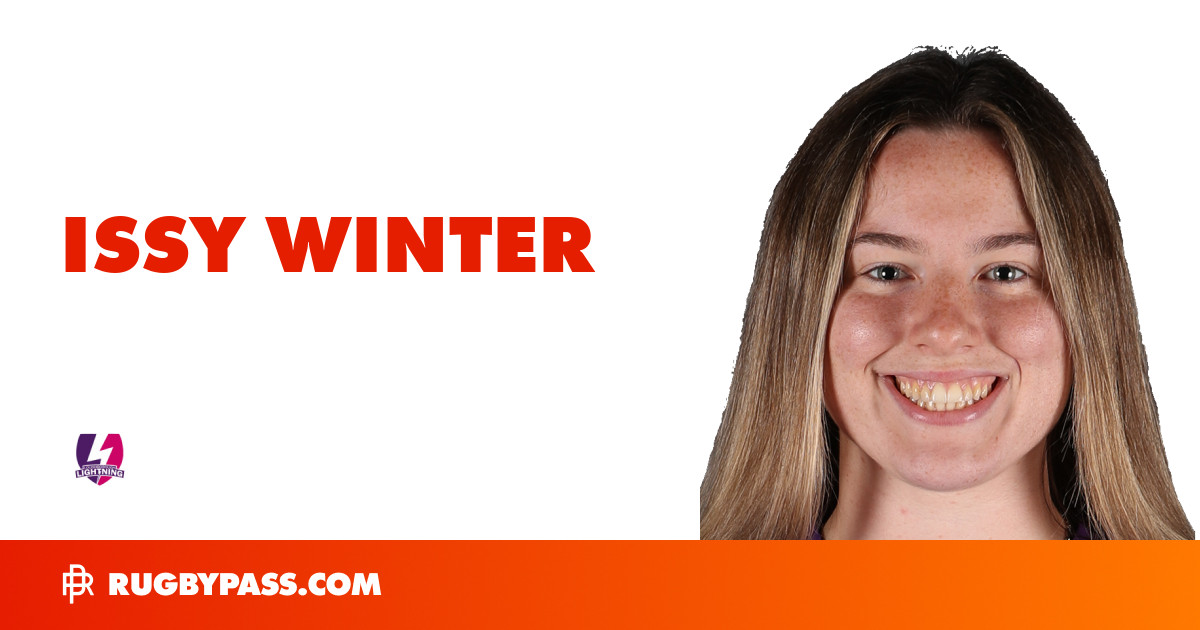 Issy Winter Rugby Bio | News, Stats, Age, Height & Team | RugbyPass