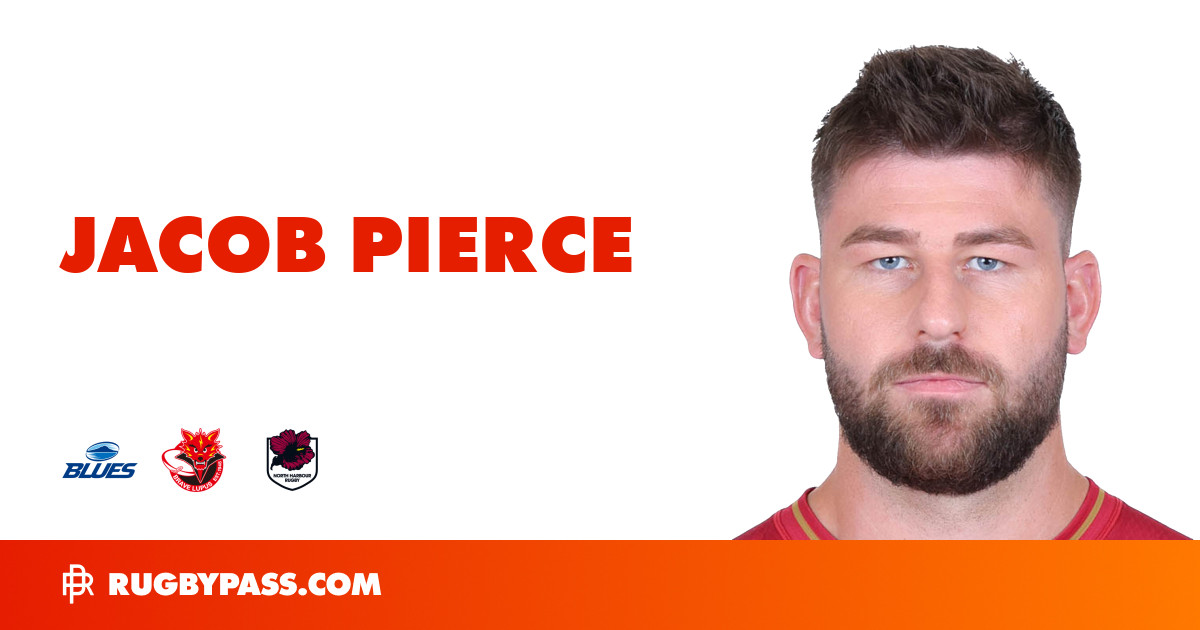 Jacob Pierce Rugby Bio | News, Stats, Age, Height & Team | RugbyPass