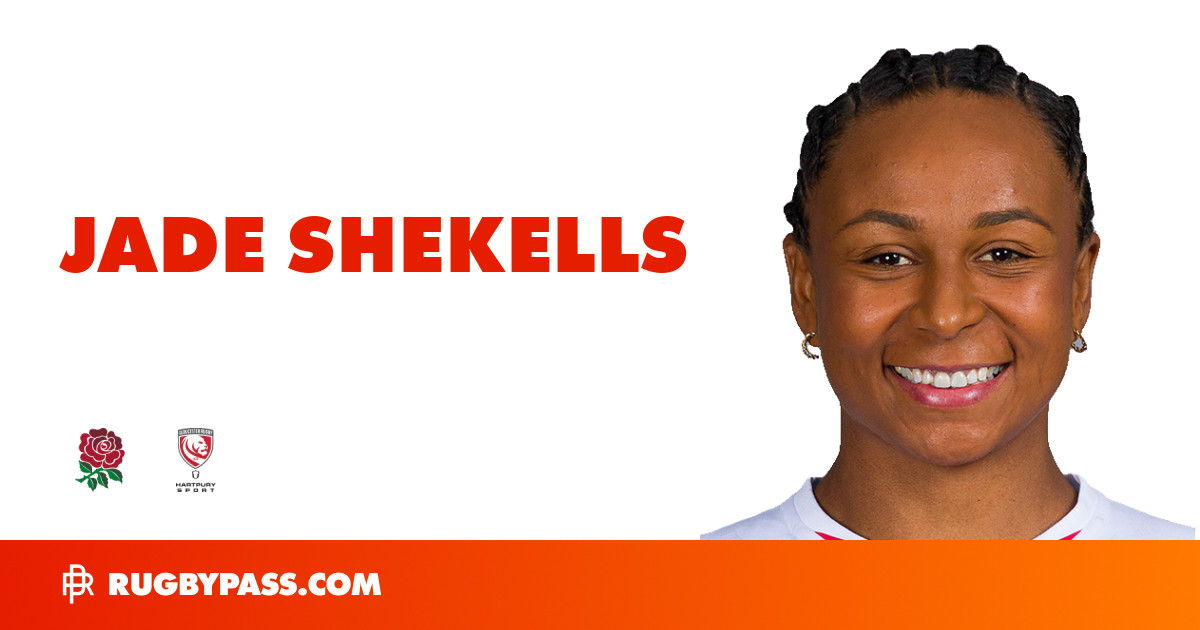 Jade Shekells Rugby Bio | News, Stats, Age, Height & Team | RugbyPass