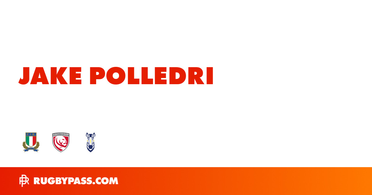 Jake Polledri Rugby Bio | News, Stats, Age, Height & Team | RugbyPass