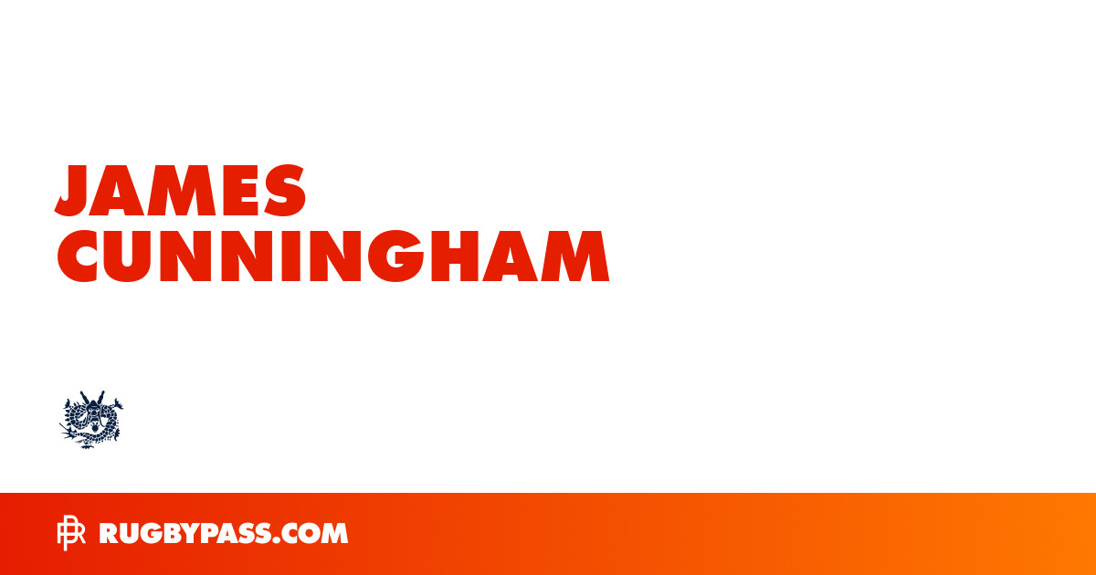 James Cunningham Rugby Bio | News, Stats, Age, Height & Team | RugbyPass
