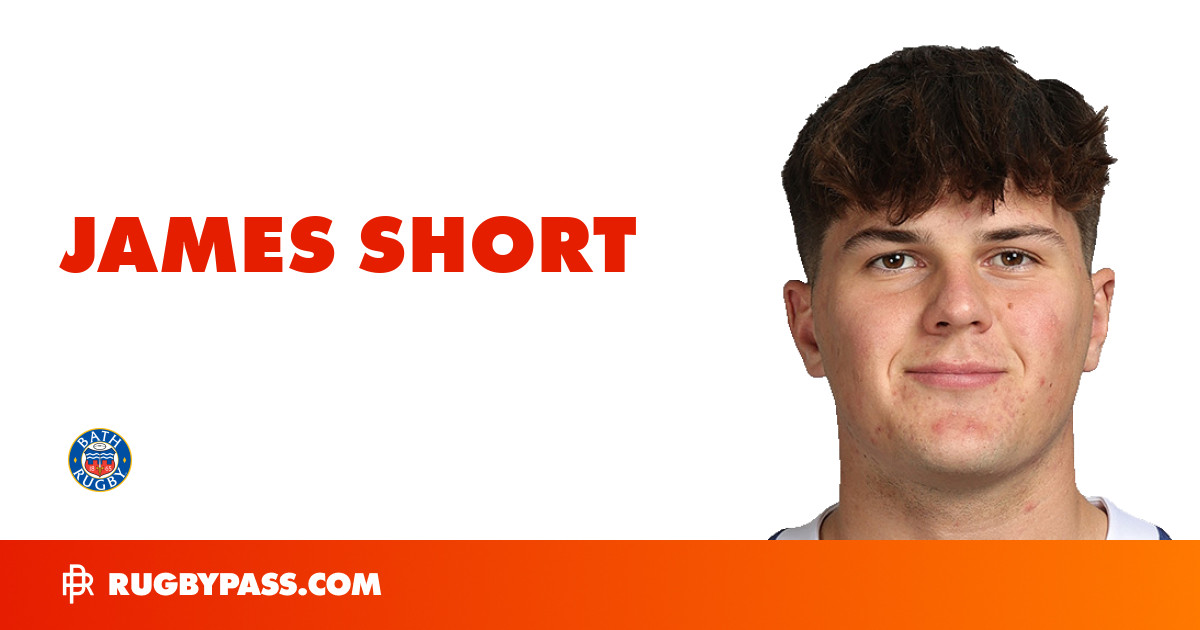 James Short Rugby Bio | News, Stats, Age, Height & Team | RugbyPass