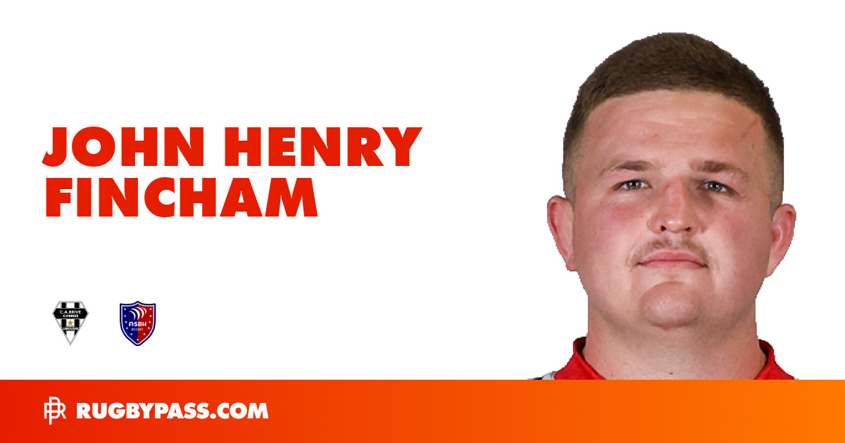 John Henry Fincham Rugby Bio | News, Stats, Age, Height & Team | RugbyPass