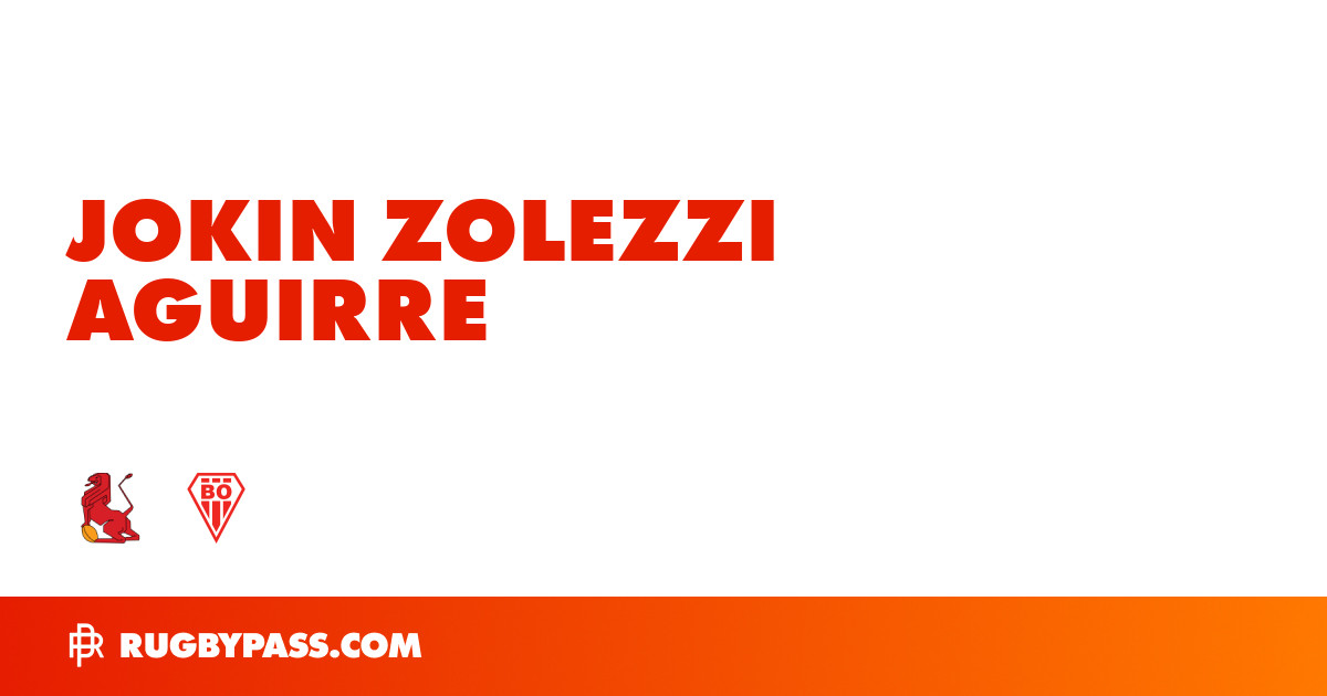 Jokin Zolezzi Aguirre Rugby Bio | News, Stats, Age, Height & Team ...