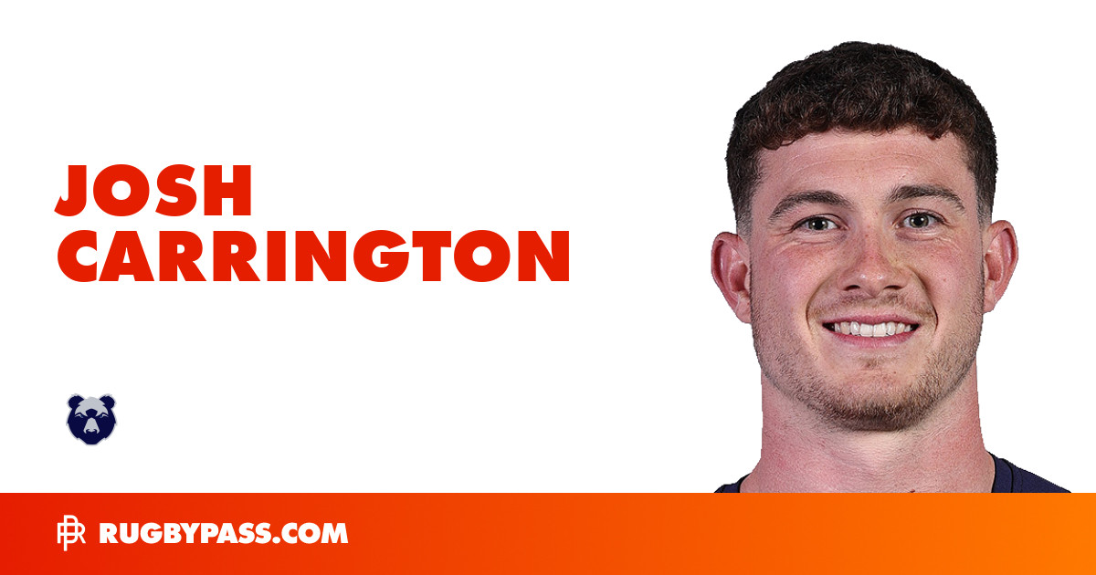 Josh Carrington Rugby Bio | News, Stats, Age, Height & Team | RugbyPass