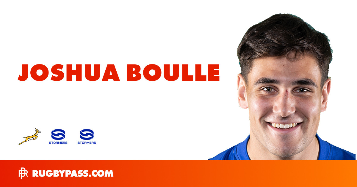 Joshua Boulle Rugby Bio | News, Stats, Age, Height & Team | RugbyPass