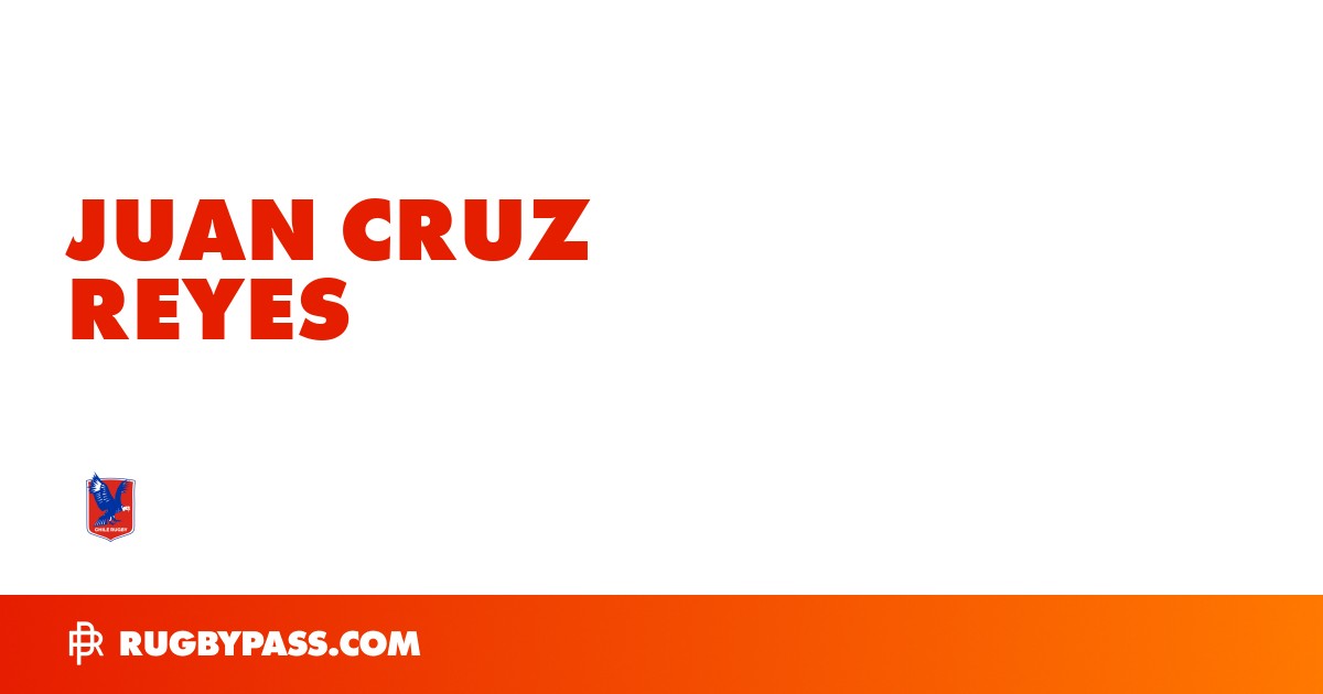 Juan Cruz Reyes Rugby Bio | News, Stats, Age, Height & Team | RugbyPass