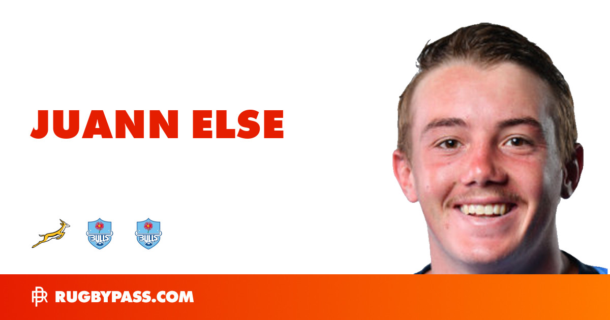 Juann Else Rugby Bio | News, Stats, Age, Height & Team | RugbyPass