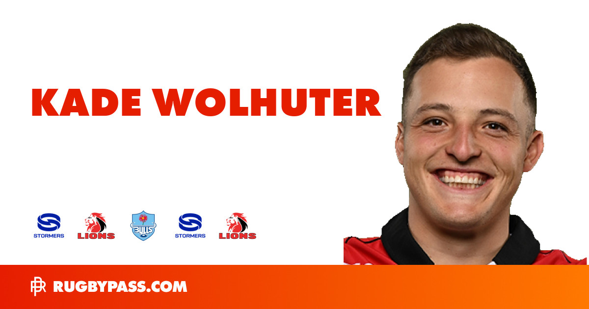 Kade Wolhuter Rugby Bio | News, Stats, Age, Height & Team | RugbyPass
