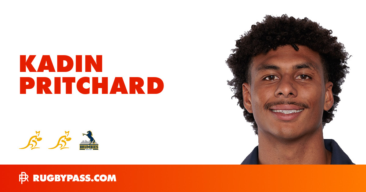 Kadin Pritchard Rugby Bio | News, Stats, Age, Height & Team | RugbyPass