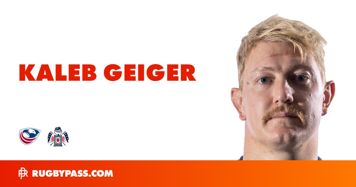 Kaleb Geiger Rugby Bio | News, Stats, Age, Height & Team | RugbyPass