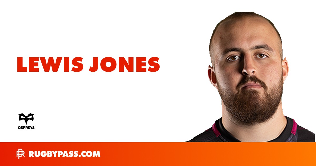 Lewis Jones Rugby Bio | News, Stats, Age, Height & Team | RugbyPass