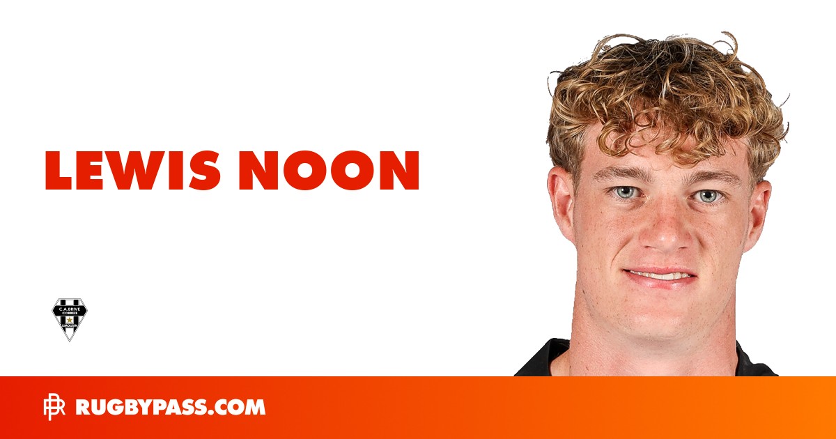 Lewis Noon Rugby Bio | News, Stats, Age, Height & Team | RugbyPass