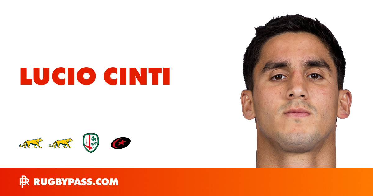 Lucio Cinti Rugby Bio | News, Stats, Age, Height & Team | RugbyPass
