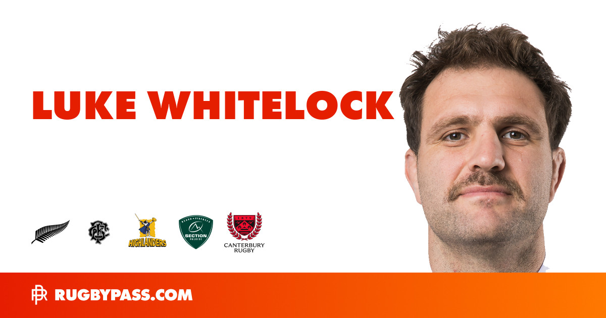 Luke Whitelock Rugby Bio | News, Stats, Age, Height & Team | RugbyPass