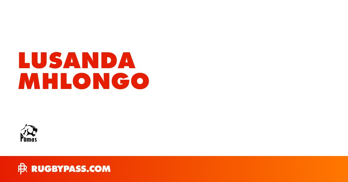 Lusanda Mhlongo Rugby Bio | News, Stats, Age, Height & Team | RugbyPass
