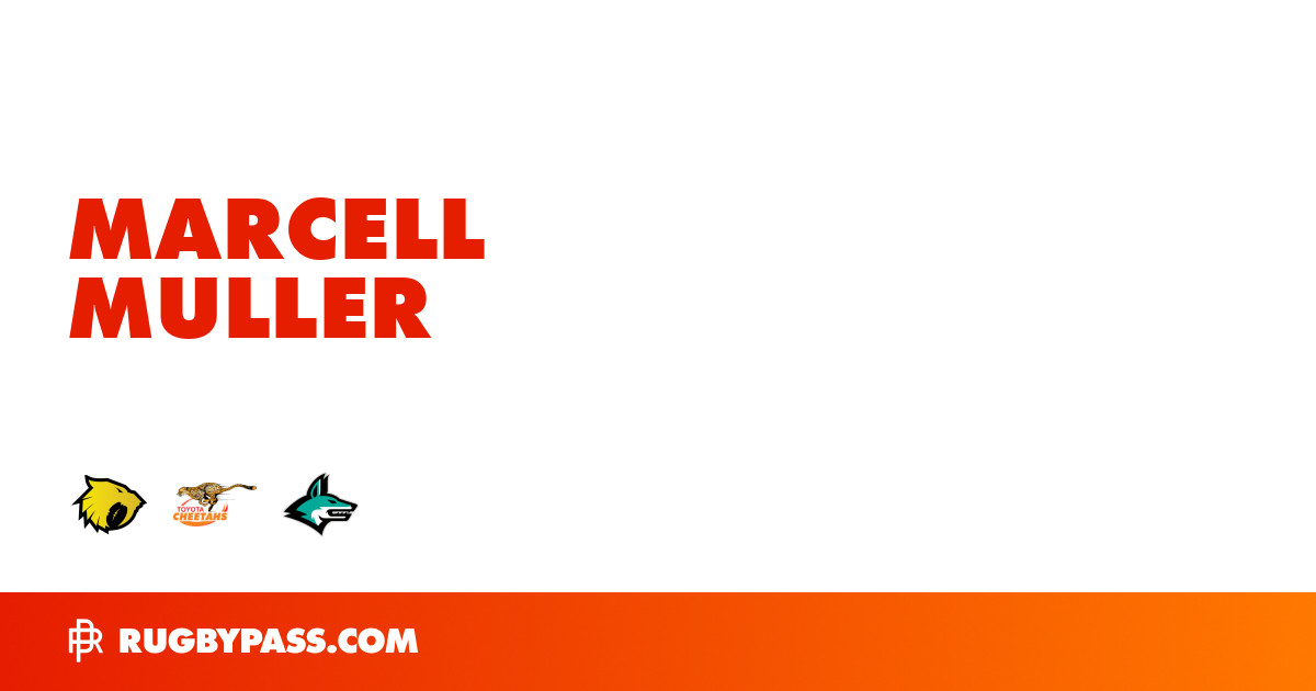 Marcell Muller Rugby Bio | News, Stats, Age, Height & Team | RugbyPass