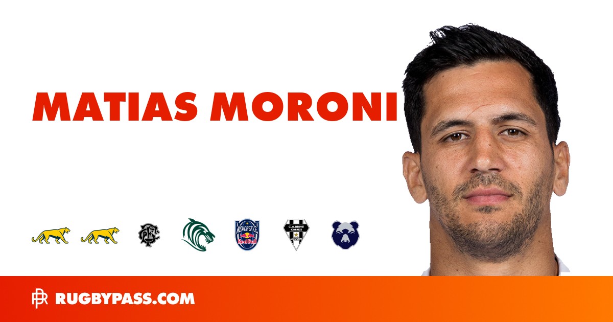Matias Moroni Rugby Bio | News, Stats, Age, Height & Team | RugbyPass