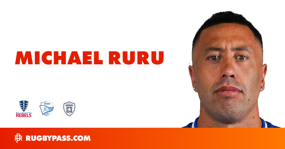 Michael Ruru Rugby Bio | News, Stats, Age, Height & Team | RugbyPass