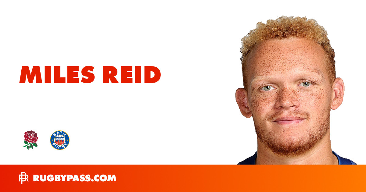 Miles Reid Rugby Bio | News, Stats, Age, Height & Team | RugbyPass