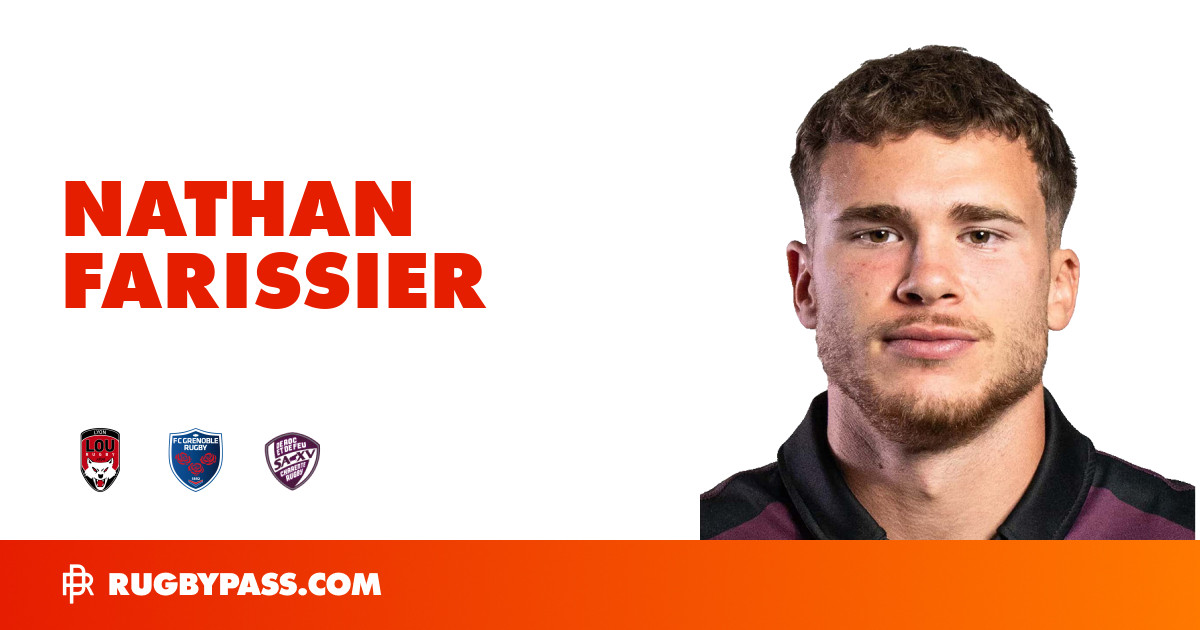 Nathan Farissier Rugby Bio | News, Stats, Age, Height & Team | RugbyPass