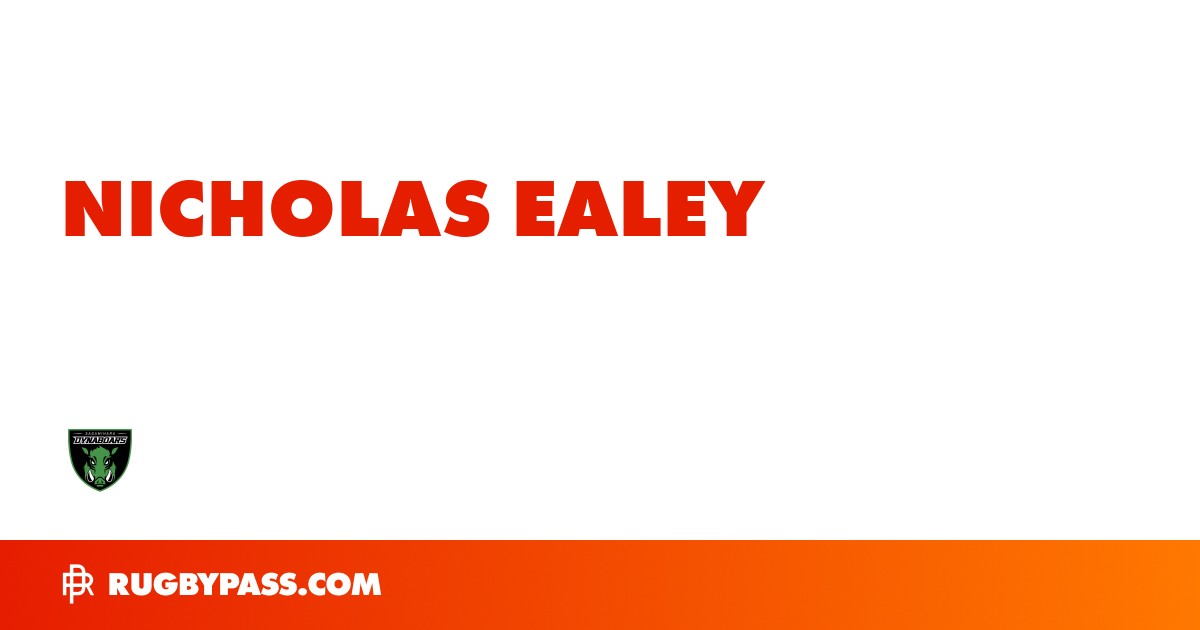 Nicholas Ealey Rugby Bio | News, Stats, Age, Height & Team | RugbyPass