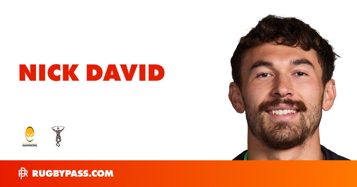 Nick David Rugby Bio | News, Stats, Age, Height & Team | RugbyPass