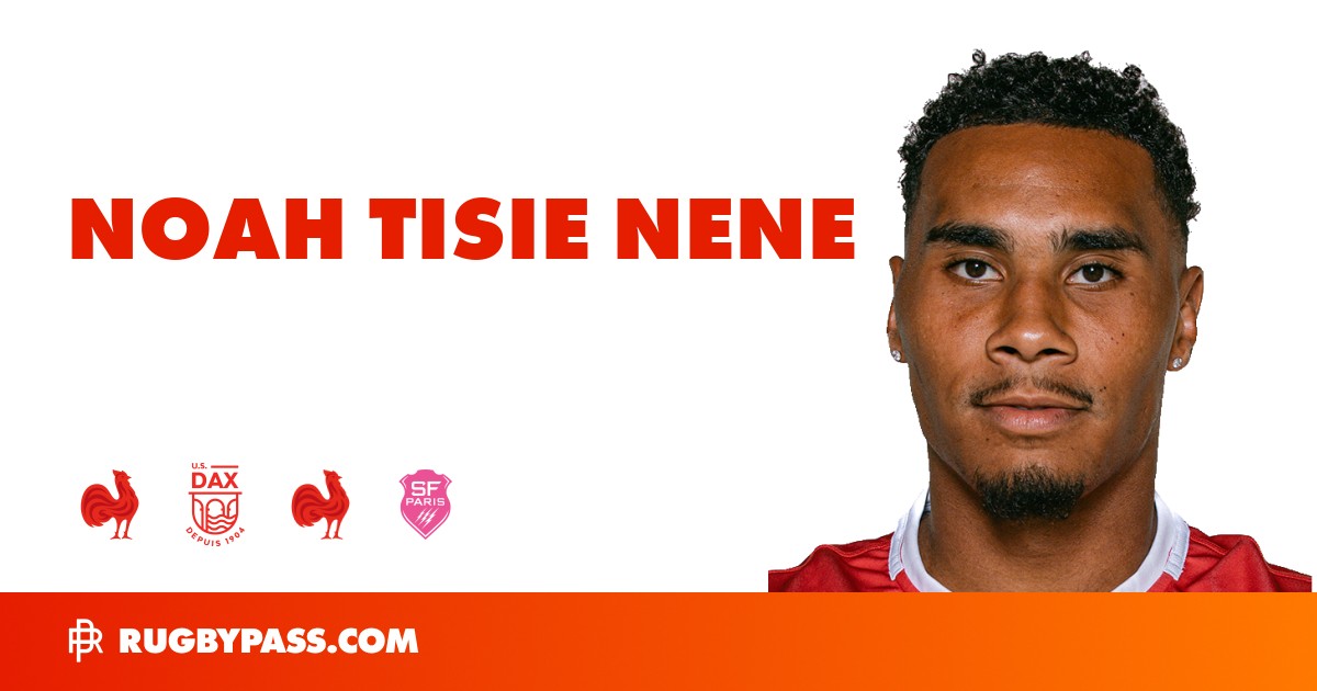 Noah Tisie Nene Rugby Bio | News, Stats, Age, Height & Team | RugbyPass