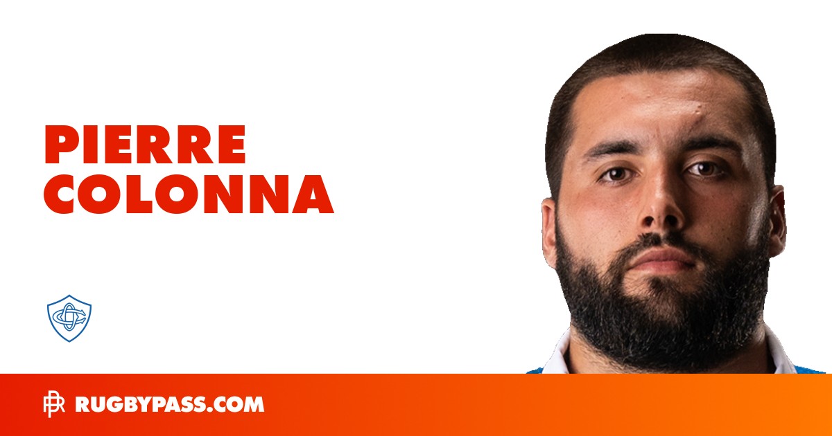 Pierre Colonna Rugby Bio | News, Stats, Age, Height & Team | RugbyPass