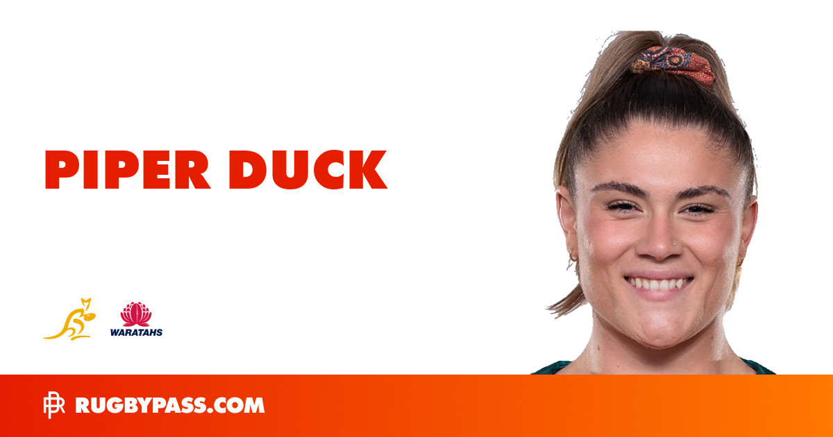 Piper Duck Rugby Bio | News, Stats, Age, Height & Team | RugbyPass