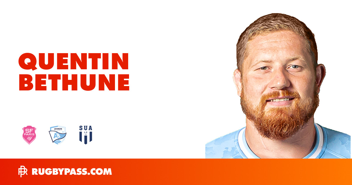 Quentin Bethune Rugby Bio | News, Stats, Age, Height & Team | RugbyPass