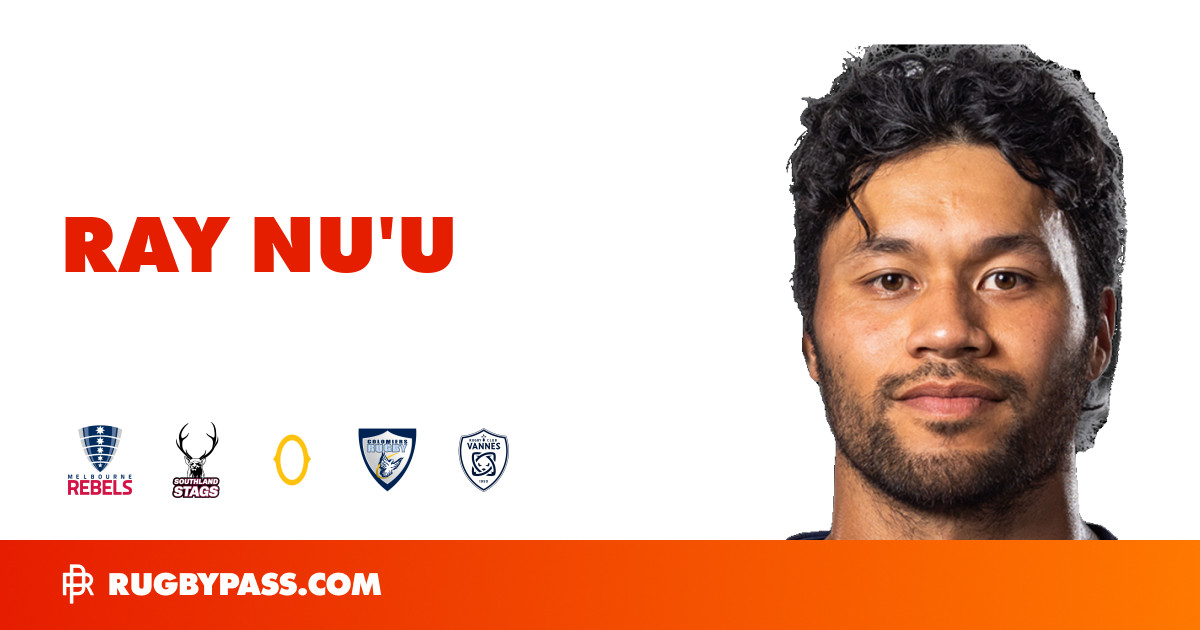 Ray Nu'u Rugby Bio | News, Stats, Age, Height & Team | RugbyPass