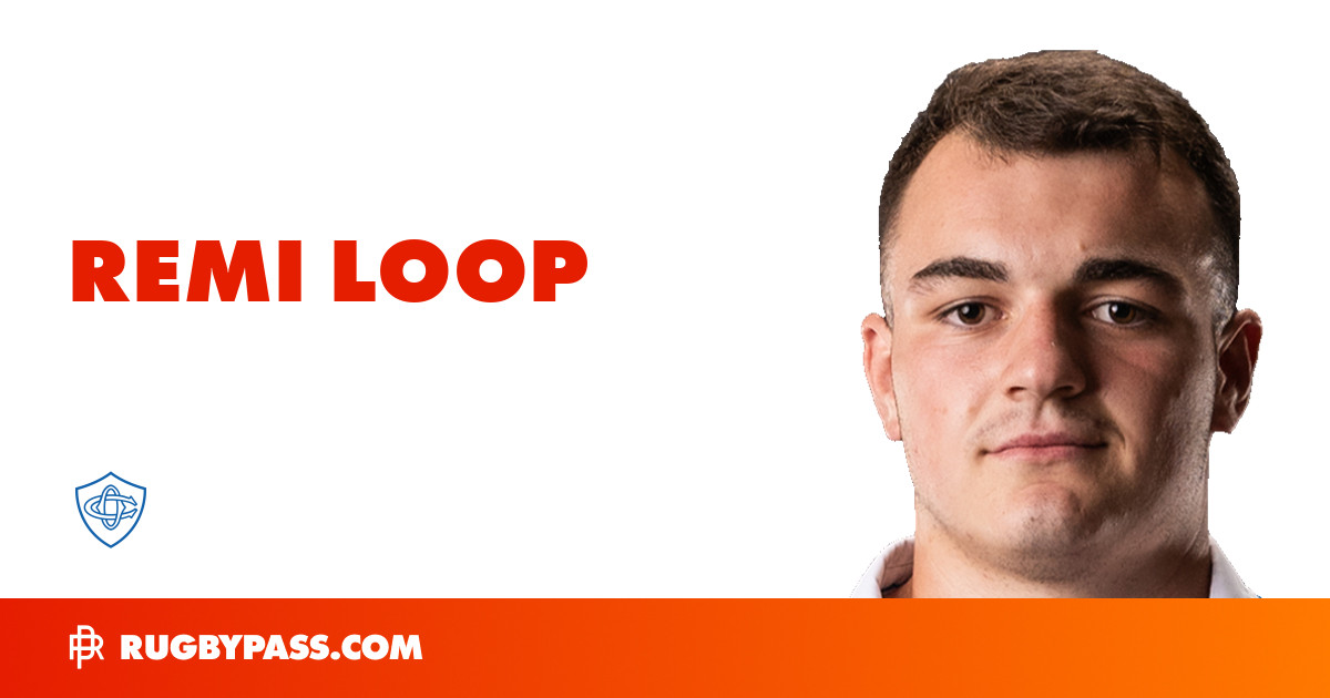 Remi Loop Rugby Bio | News, Stats, Age, Height & Team | RugbyPass