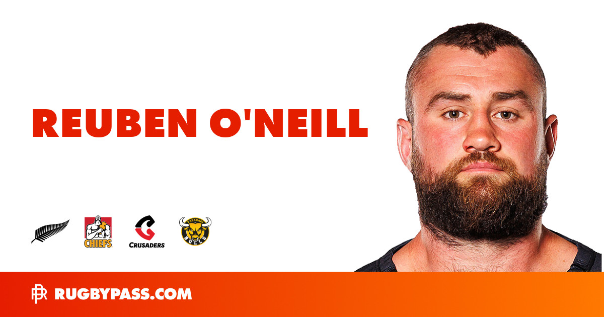 Reuben O'Neill Rugby Bio | News, Stats, Age, Height & Team | RugbyPass