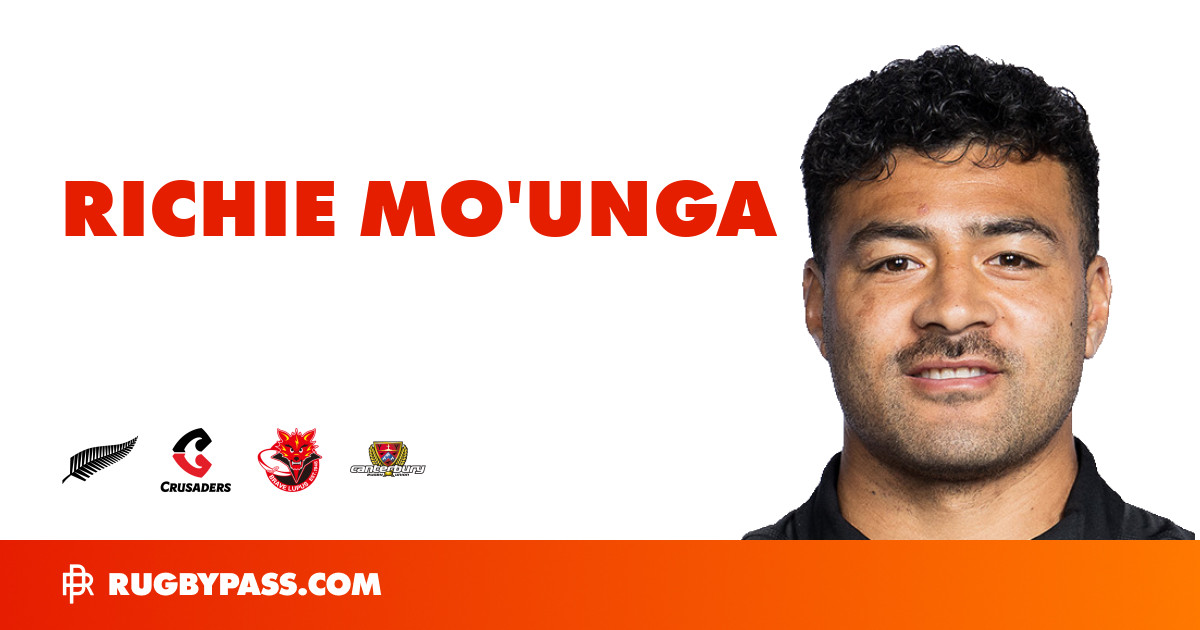 Richie Mo'unga Rugby | Richie Mo'unga News, Stats & Team | RugbyPass