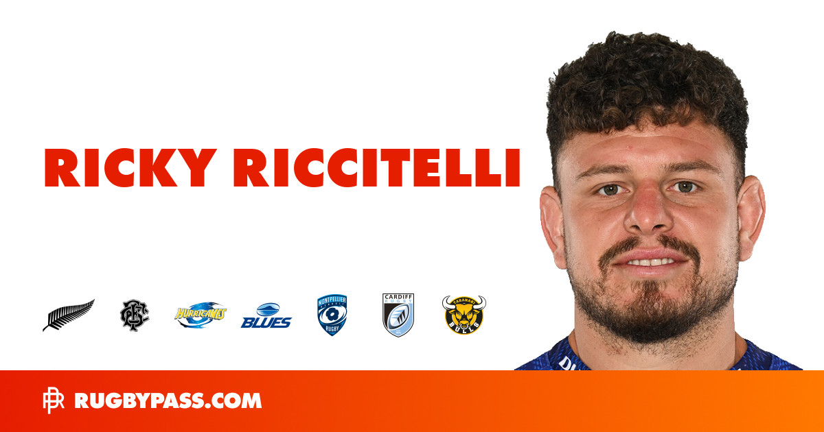 Ricky Riccitelli Rugby Bio | News, Stats, Age, Height & Team | RugbyPass