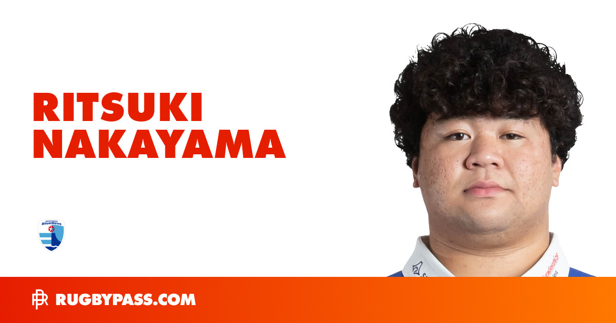 Ritsuki Nakayama Rugby Bio | News, Stats, Age, Height & Team | RugbyPass