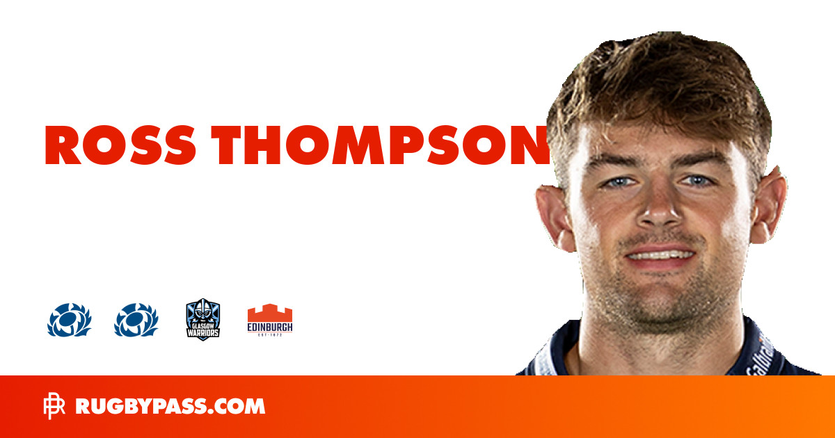 Ross Thompson Rugby Bio | News, Stats, Age, Height & Team | RugbyPass