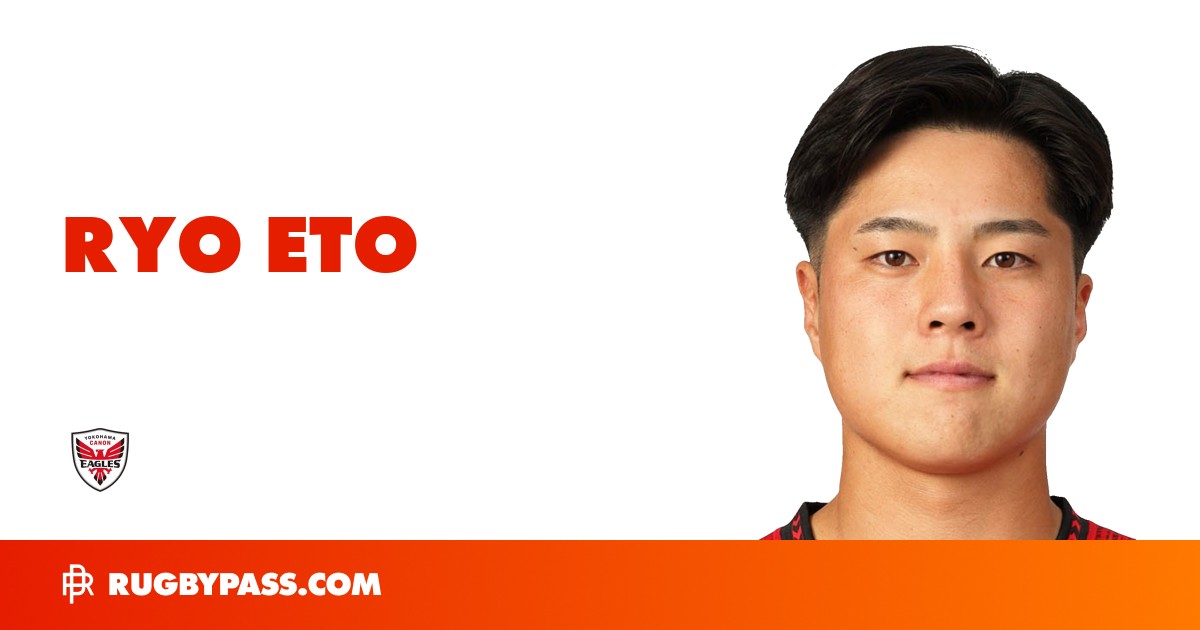 Ryo Eto Rugby Bio | News, Stats, Age, Height & Team | RugbyPass