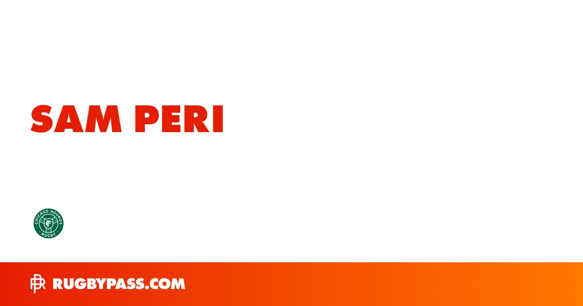 Sam Peri Rugby Bio | News, Stats, Age, Height & Team | RugbyPass