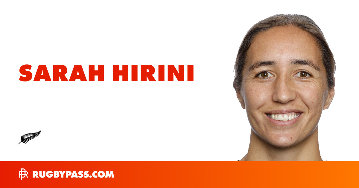 Sarah Hirini Rugby Bio | News, Stats, Age, Height & Team | RugbyPass