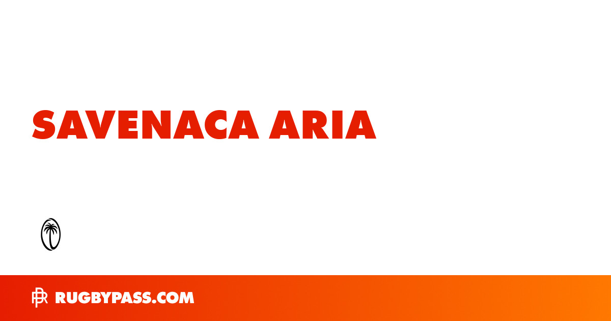 Savenaca Aria Rugby Bio | News, Stats, Age, Height & Team | RugbyPass