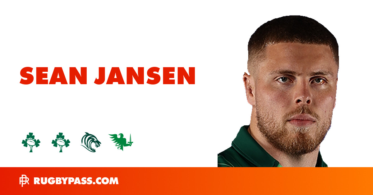Sean Jansen Rugby Bio | News, Stats, Age, Height & Team | RugbyPass