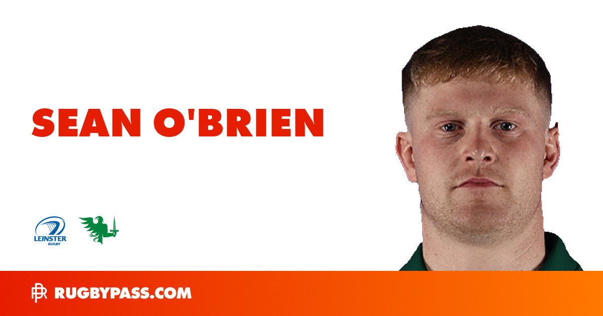 Sean O'Brien Rugby Bio | News, Stats, Age, Height & Team | RugbyPass