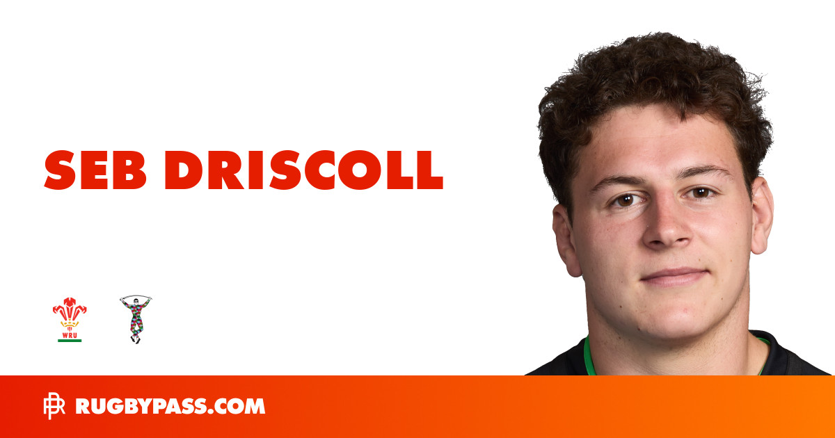 Seb Driscoll Rugby Bio | News, Stats, Age, Height & Team | RugbyPass