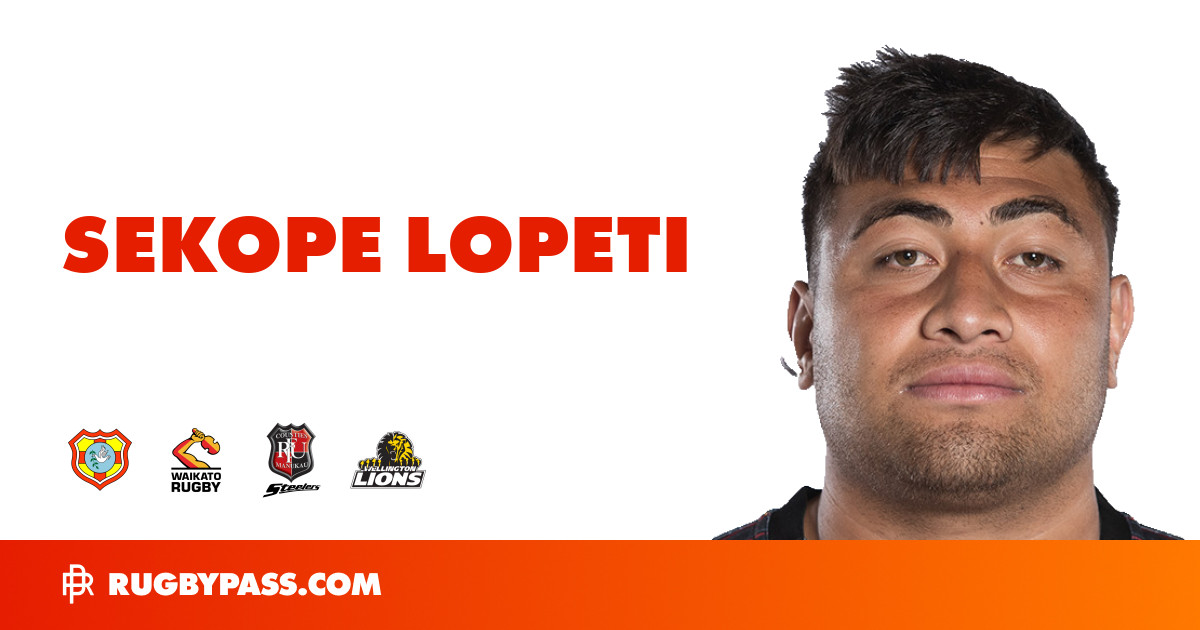 Sekope Lopeti Rugby Bio | News, Stats, Age, Height & Team | RugbyPass