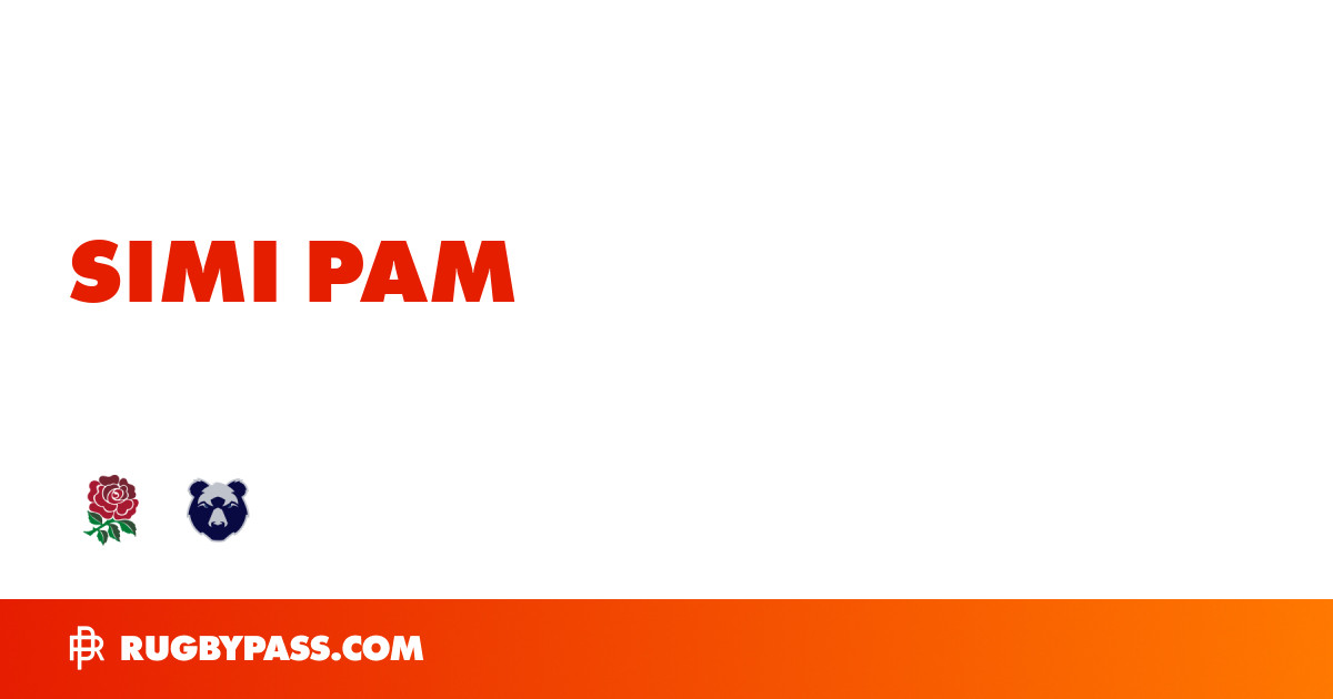 Simi Pam Rugby Bio | News, Stats, Age, Height & Team | RugbyPass