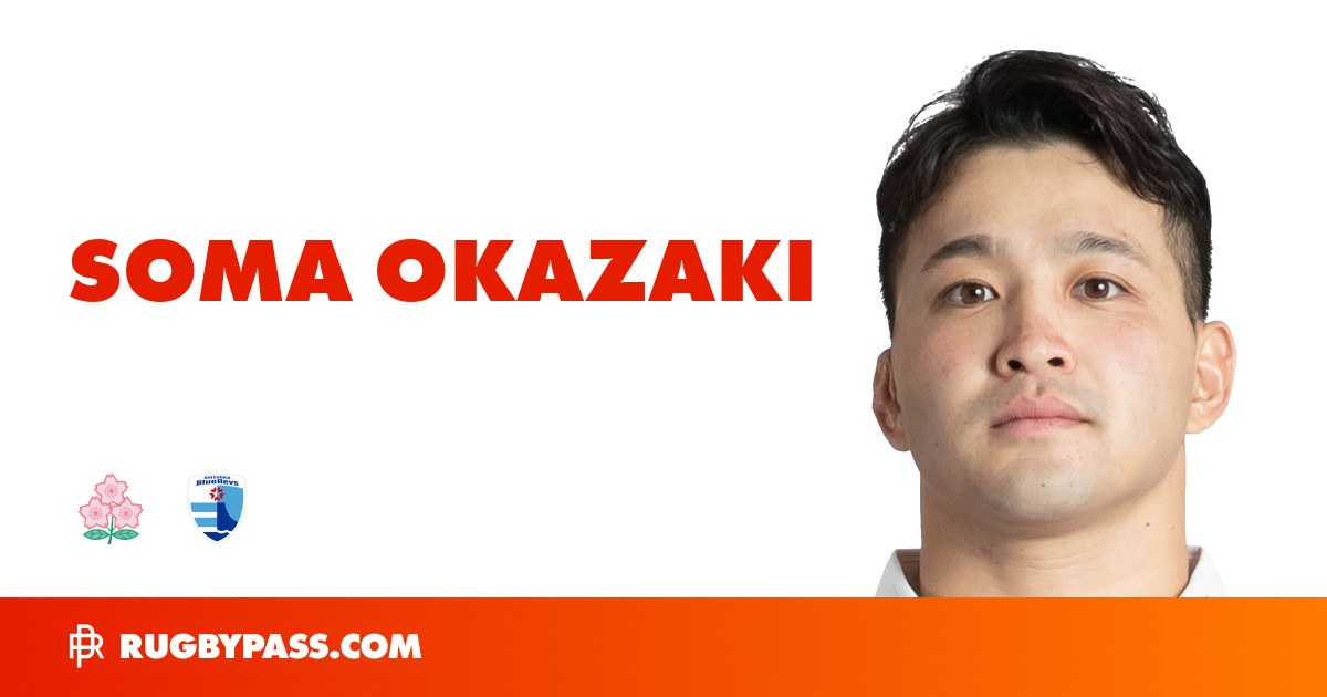 Soma Okazaki Rugby Bio | News, Stats, Age, Height & Team | RugbyPass