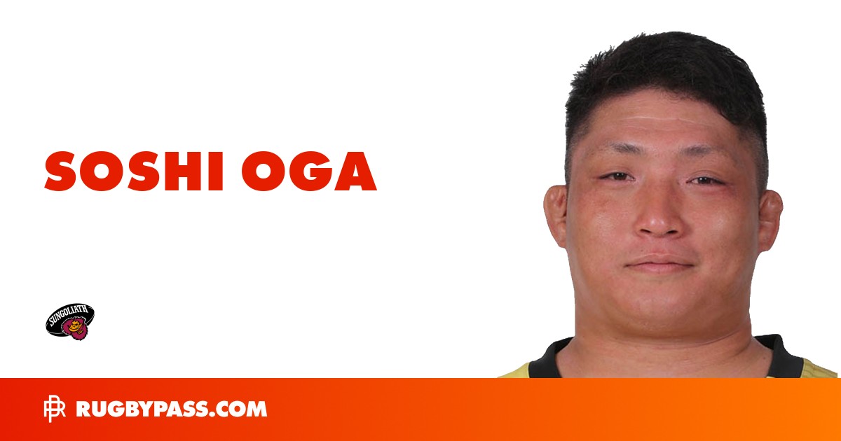 Soshi Oga Rugby Bio | News, Stats, Age, Height & Team | RugbyPass