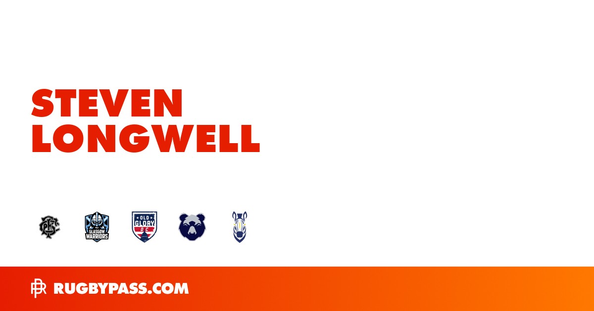 Steven Longwell Rugby Bio | News, Stats, Age, Height & Team | RugbyPass